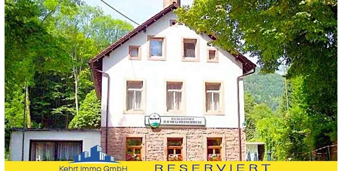 Waldgaststätte Siegfriedschmiede – Ein traditionsreiches Schmuckstück im Edenkobener Tal. - Gewerbeobjekt Edenkoben | Angebot:27131041