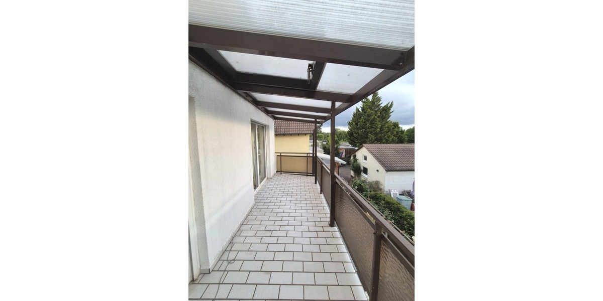 Balkon überdacht