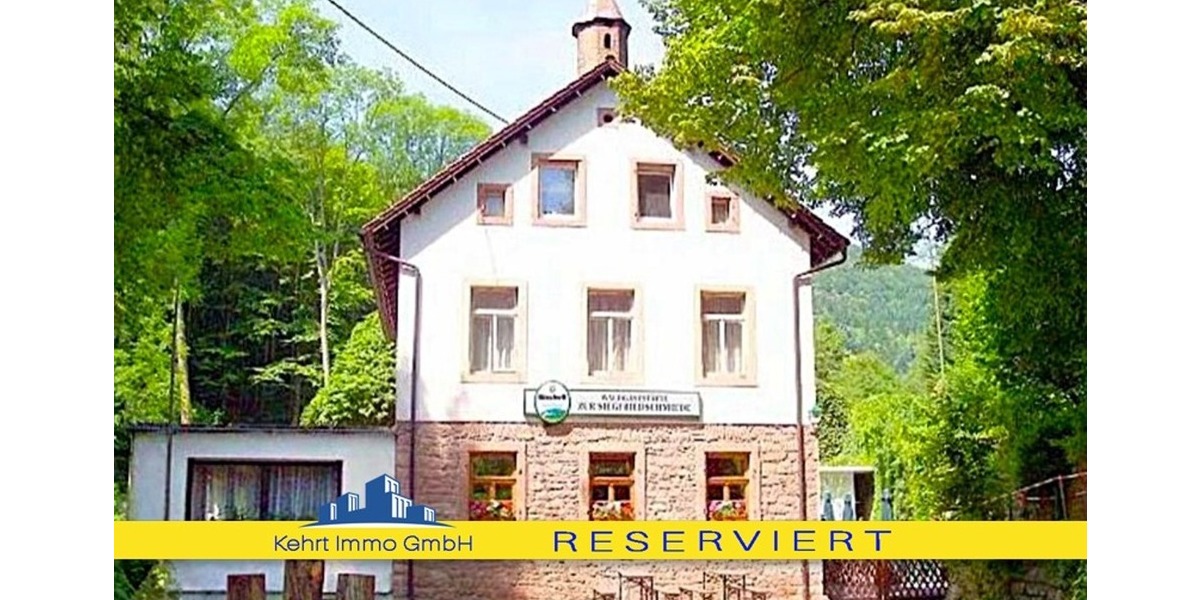 Waldgaststätte Siegfriedschmiede – Ein traditionsreiches Schmuckstück im Edenkobener Tal. - Gewerbeobjekt Edenkoben | Angebot:26402410